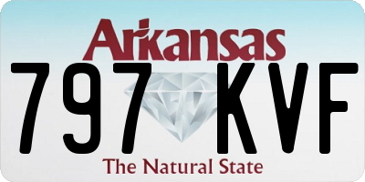 AR license plate 797KVF