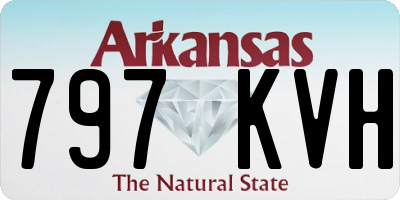 AR license plate 797KVH