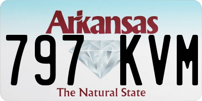 AR license plate 797KVM