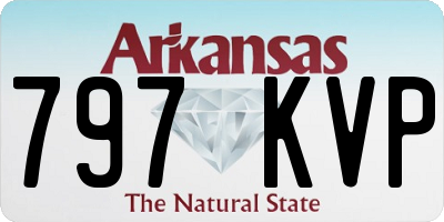 AR license plate 797KVP