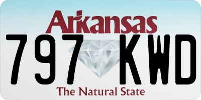 AR license plate 797KWD
