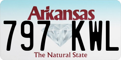 AR license plate 797KWL