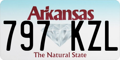 AR license plate 797KZL