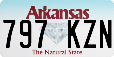 AR license plate 797KZN