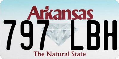 AR license plate 797LBH