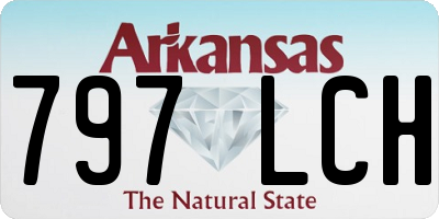 AR license plate 797LCH
