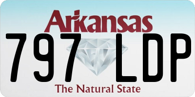 AR license plate 797LDP