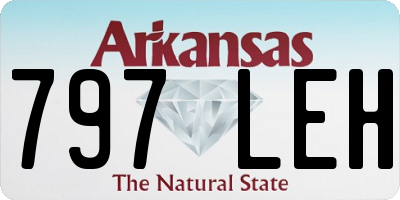 AR license plate 797LEH