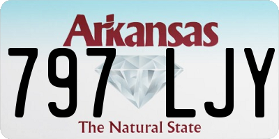 AR license plate 797LJY
