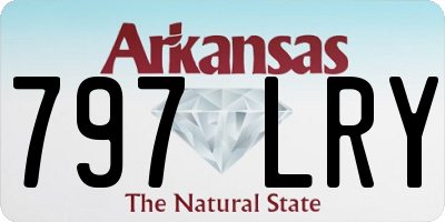 AR license plate 797LRY