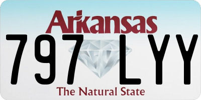 AR license plate 797LYY