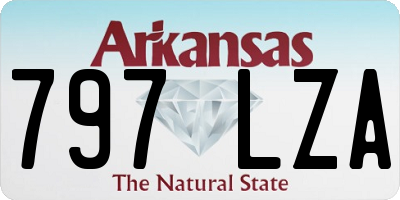 AR license plate 797LZA