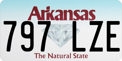 AR license plate 797LZE