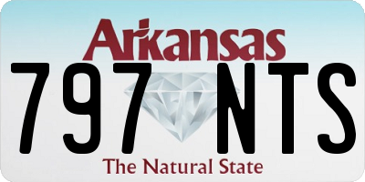 AR license plate 797NTS