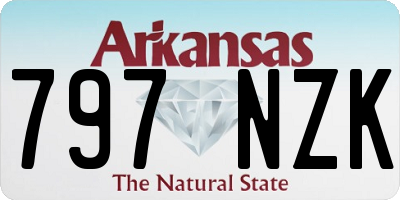 AR license plate 797NZK