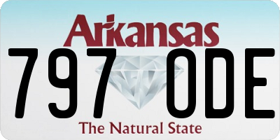 AR license plate 797ODE