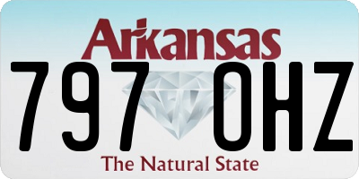 AR license plate 797OHZ