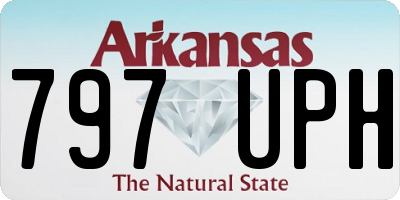 AR license plate 797UPH