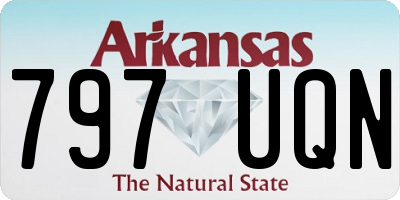 AR license plate 797UQN