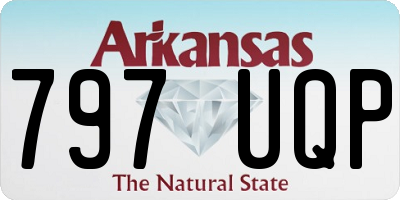 AR license plate 797UQP