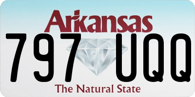 AR license plate 797UQQ