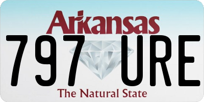 AR license plate 797URE