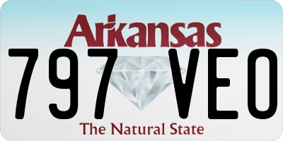 AR license plate 797VEO