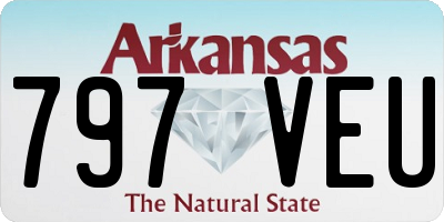 AR license plate 797VEU
