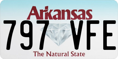 AR license plate 797VFE
