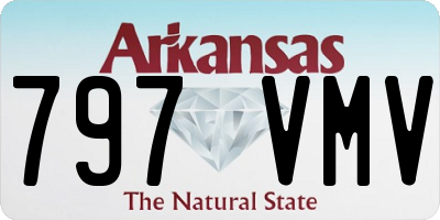 AR license plate 797VMV