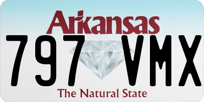 AR license plate 797VMX