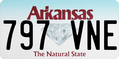 AR license plate 797VNE