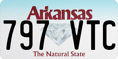 AR license plate 797VTC