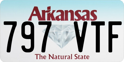 AR license plate 797VTF