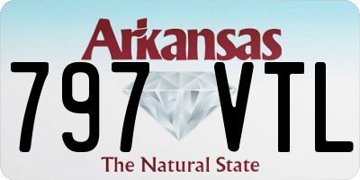 AR license plate 797VTL