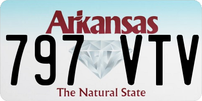 AR license plate 797VTV