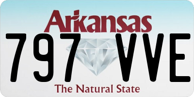 AR license plate 797VVE