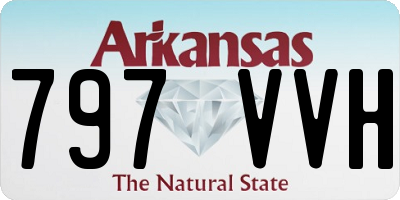 AR license plate 797VVH