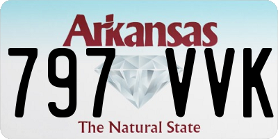 AR license plate 797VVK