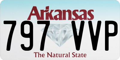 AR license plate 797VVP