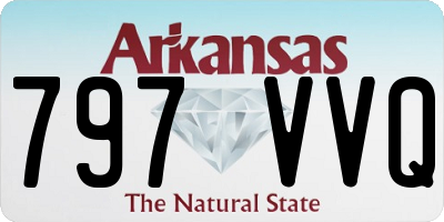 AR license plate 797VVQ