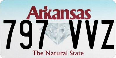 AR license plate 797VVZ