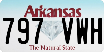 AR license plate 797VWH