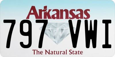AR license plate 797VWI