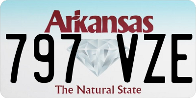 AR license plate 797VZE