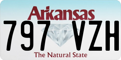 AR license plate 797VZH