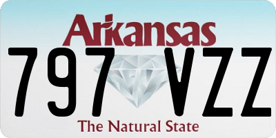 AR license plate 797VZZ