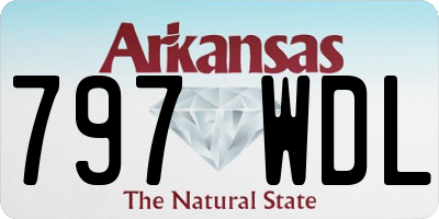 AR license plate 797WDL
