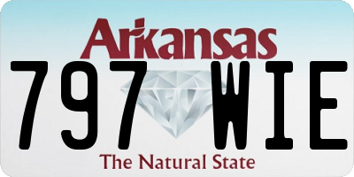 AR license plate 797WIE