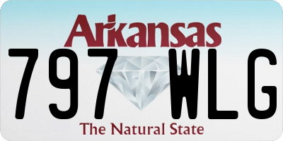 AR license plate 797WLG